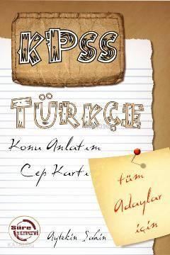 KPSS Türkçe Konu Anlatım Kartı | benlikitap.com
