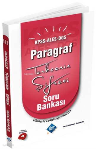 Kr Akademi 2022 Türkçenin Şifresi Paragraf Soru Bankası | benlikitap.c