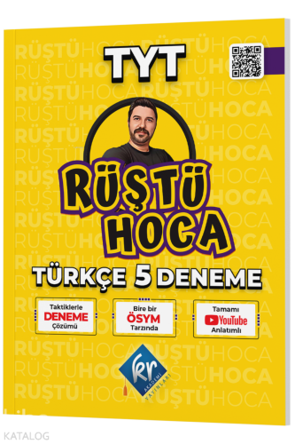 KR Akademi 2023 Rüştü Hoca TYT Türkçe 5 Deneme | benlikitap.com