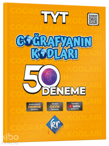 Kr Akademi Coğrafyanın Kodları TYT Coğrafya Çözümlü 50 Deneme | benlik