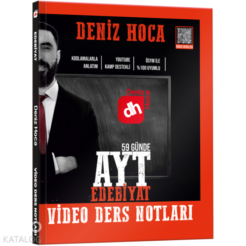 KR Akademi Deniz Hoca AYT 59 Günde Edebiyat Video Ders Notları | benli