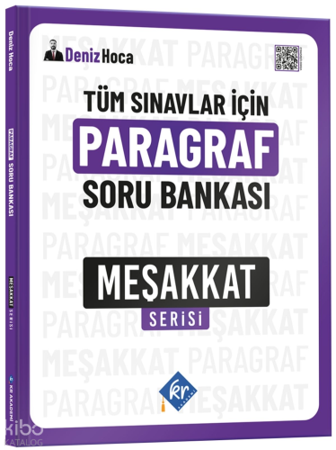 KR Akademi Deniz Hoca Tüm Sınavlar İçin Paragraf Soru Bankası Meşakkat