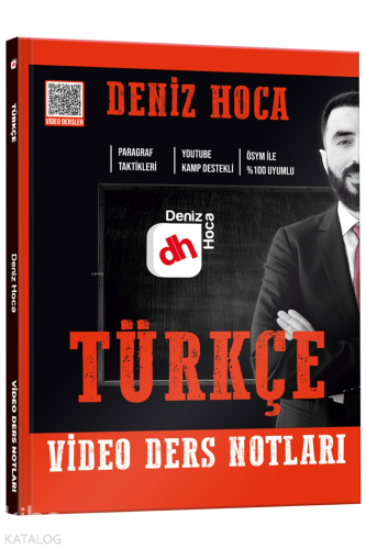 KR Akademi Deniz Hoca Tüm Sınavlar İçin Türkçe Video Ders Kitabı | ben
