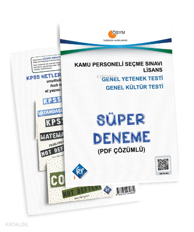 Kr Akademi GYGK Süper Deneme | benlikitap.com