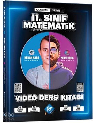 Kr Akademi Kenan Kara & Mert Hoca 11. Sınıf Matematik Video Ders Kitabı