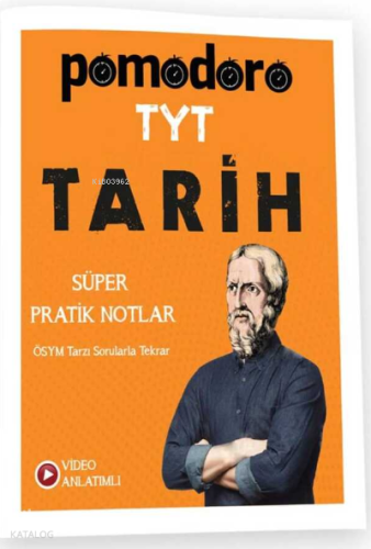Kr Akademi Pomodoro TYT Tarih Konu Soru Süper Pratik Notlar;Ösym Tarzı Sorularla Tekrar