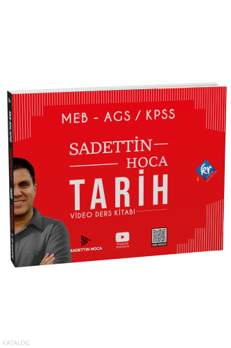 KR Akademi Sadettin Hoca MEB AGS KPSS Tarih Video Ders Kitabı