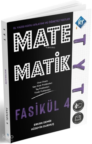 Kr Akademi TYT Matematik El Yazısı Konu Anlatım 4. Fasikül | benlikita
