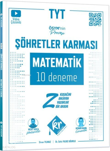KR Akademi TYT Matematik Şöhretler Karması 10 Deneme | benlikitap.com