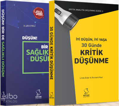 KRİTİK VE ANALİTİK DÜŞÜNME SETİ | benlikitap.com