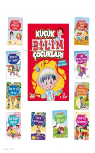 Küçük Bilim Çocukları (10 Kitap) /Bıcırık | benlikitap.com