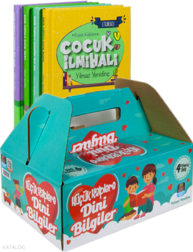 Küçük Kalplere Dini Bilgiler (4 Kitaplık Set - Kutulu) | benlikitap.co