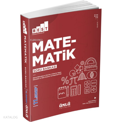 Kültür 11. Sınıf Best Matematik Soru Bankası | benlikitap.com