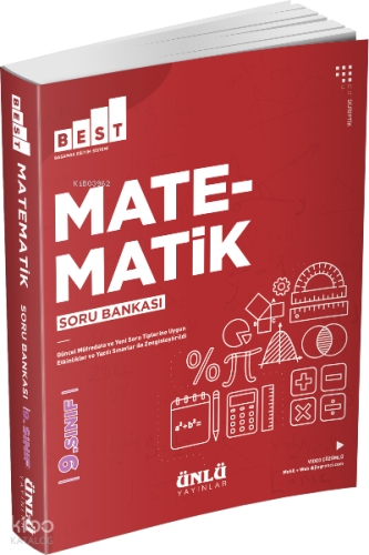 Kültür 9.Sınıf Best Matematik Soru Bankası | benlikitap.com