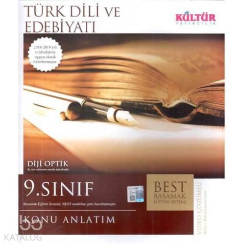 Kültür Yayınları 9. Sınıf Türk Dili ve Edebiyatı BEST Konu Anlatımı Kü