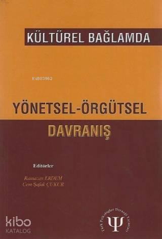 Kültürel Bağlamda Yönetsel Örgütsel Davranış | benlikitap.com