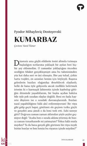 Kumarbaz | benlikitap.com