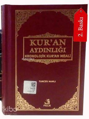 Kur'an Aydınlığı (Kronolojik Kur'an Meali)  Metinsiz Cep Boy - Ciltli