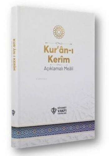 Kur'an-ı Kerim Açıklamalı Meali - Orta Boy - Beyaz Kapak | benlikitap.