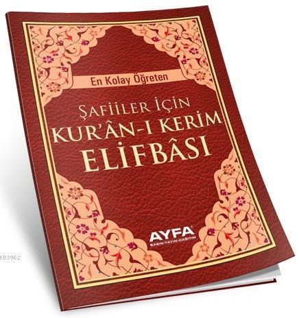 Kuran-ı Kerim Şafii Elifbası (Ayfa-013) | benlikitap.com