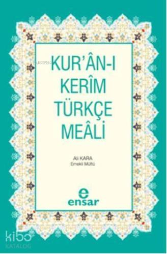 Kur'ân-ı Kerîm Türkçe Meâli