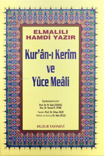 Kuran-ı Kerim ve Yüce Meali - Orta Boy | benlikitap.com
