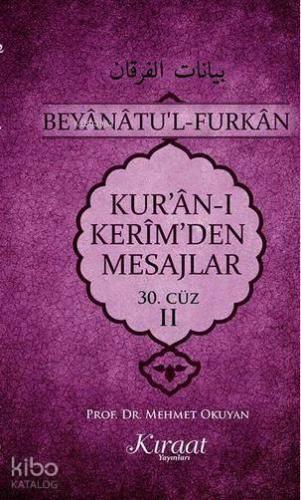 Kur'an-ı Kerim'den Mesajlar 30. Cüz - II | benlikitap.com