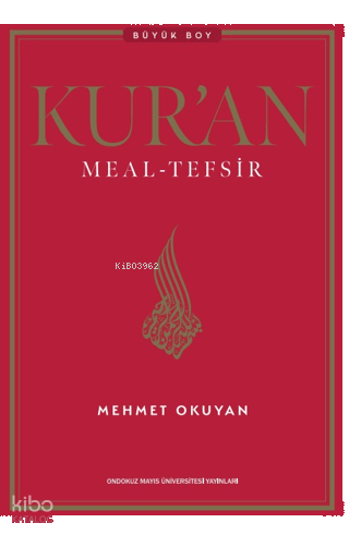 Kur'an Meal - Tefsir (Ciltli-Büyük Boy)