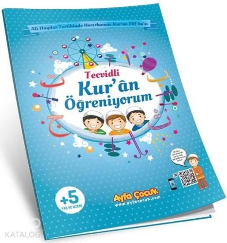 Kur'an Öğreniyorum (Ayfa-161M, Orta Boy, Mavi, Tecvidli) | benlikitap.