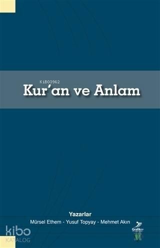 Kur'an ve Anlam | benlikitap.com