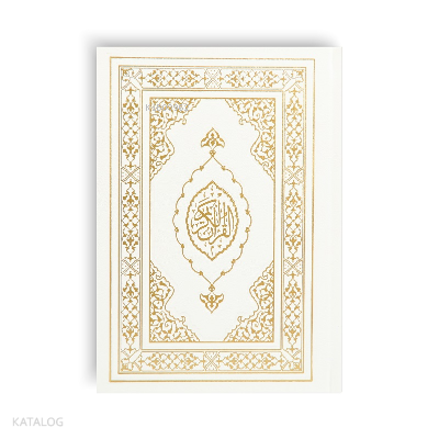 Kuranı Kerim Hafız Boy Termo Deri Beyaz | benlikitap.com