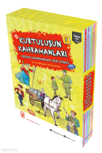 Kurtuluşun Kahramanları 1 (10 Kitap, Set) | benlikitap.com