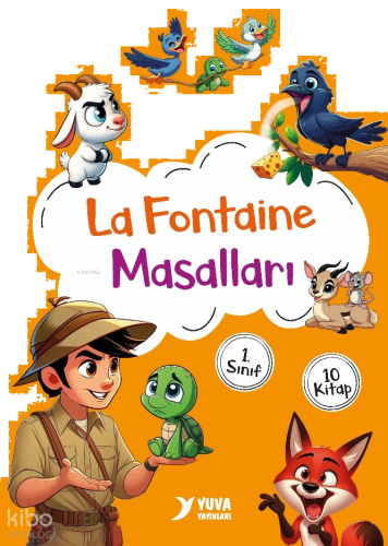 La Fontaine Masallar 1. Sınıf 10 Kitap | benlikitap.com