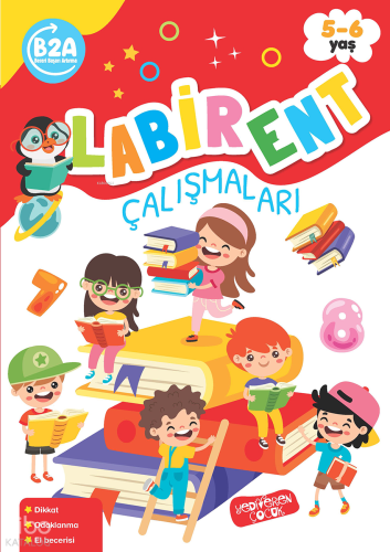 Labirent Çalışmaları;5-6 Yaş | benlikitap.com