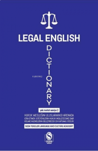 Legal English Dictionary;Yek Metot Seviye 2