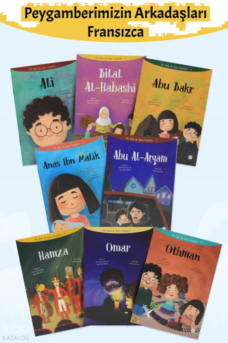 Les Amis De Notre Prophete 8 Livres Peygamberimizin Arkadaşları 8 Kitap Fransızca