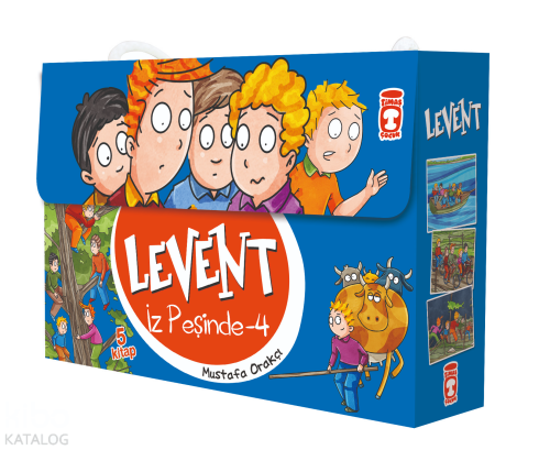Levent İz Peşinde 4 Seti (5 Kitap) | benlikitap.com
