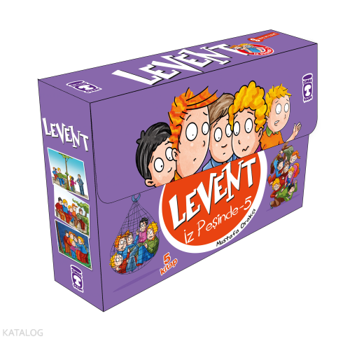 Levent İz Peşinde 5 Set (5 Kitap) | benlikitap.com