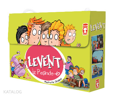 Levent İz Peşinde 6 Set (5 Kitap) | benlikitap.com