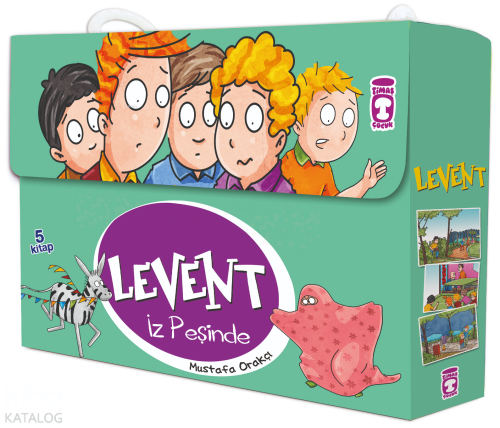 Levent İz Peşinde Set (+9 Yaş) | benlikitap.com