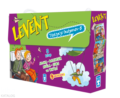 Levent Türkiye'yi Geziyorum - 5 Set | benlikitap.com