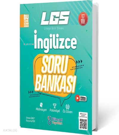 LGS 8. Sınıf İngilizce Soru Bankası 2022 Bilinçsel Yayınları