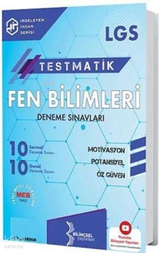 LGS Testmatik Fen Bilimleri Deneme Sınavları Bilinçsel Yayınları