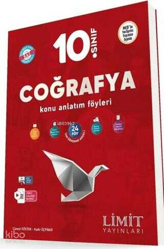 Limit 10. Sınıf Coğrafya Konu Anlatım Föyleri | benlikitap.com
