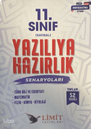 Limit 11. Sınıf Sayısal Yazılıya Hazırlık Senaryoları | benlikitap.com