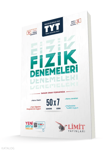 Limit Tyt 50'Li Fizik Denemeleri | benlikitap.com