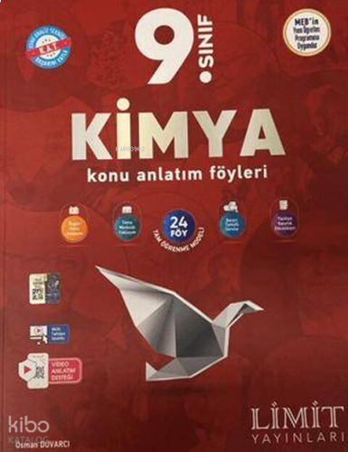 Limit Yayınları 9. Sınıf Kimya Konu Anlatım Föyleri | benlikitap.com