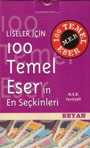 Liseler İçin 100 Temel Eser (10 Kitap)