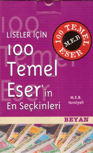 Liseler İçin 100 Temel Eser (5 Kitap)