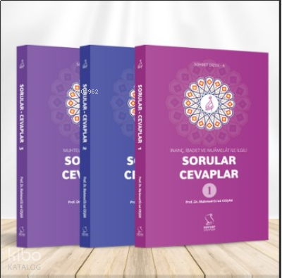 M. Esad Coşan Sorular - Cevaplar Seti (3 Kitap) | benlikitap.com
